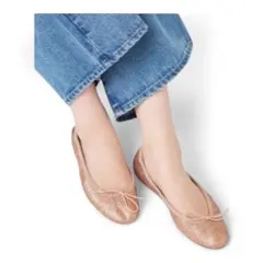 最終値下げ新品未使用イエナ別注ポルセリ39グレー　レペット IENA シューズ バレエシューズ 【PORSELLI/ポルセリ】別注