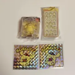 サンリオ ガチャガチャ ウエハースシール ポムポムプリン 4点セット