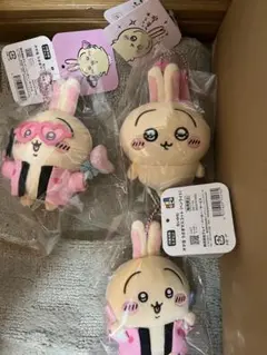 ちいかわ　うさぎマスコット３種セット
