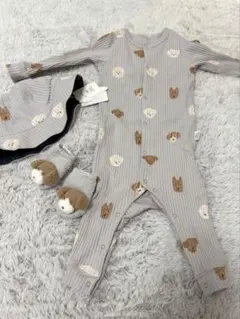 ジェラピケ 3点セット ロンパース