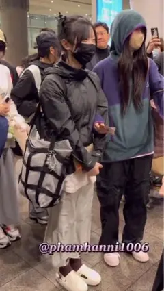 Newjeans ヘイン着用　ナイキ フリース　nike acg