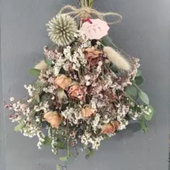 ❀お花色々mixドライフラワー スワッグ❀ 即購入の方優先 - メルカリ