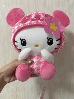 ハローキティ ぬいぐるみ ピンク