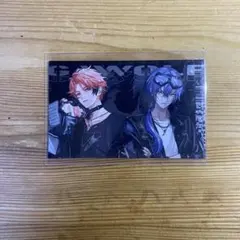 にじさんじ ぎゃうるふ チェキ風カード 小柳ロウ 赤城ウェン