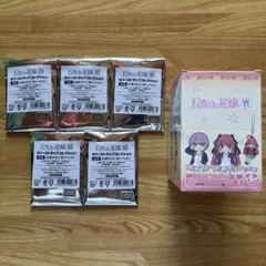 五等分の花嫁展　ラバーストラップコレクション　1BOX(5個入り) コンプリート