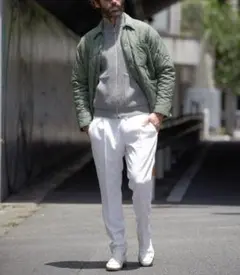 K08564）martinique gent's ウールフラノイージースラックス