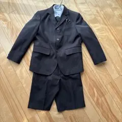 120 黒 フォーマルスーツ ショートパンツ