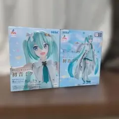 劇場版プロジェクトセカイ 開かれた窓のセカイの初音ミク フィギュア 2個セット