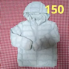 フード付き中綿コート　１５０サイズ　 ユニクロ