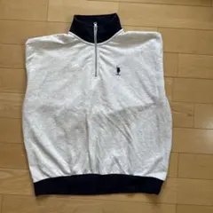 U.S. POLO ASSN. ハーフジップ スウェット Mのサムネイル