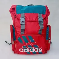 adidas　ビンテージ　拡張できるリュック　林間学校　修学旅行　アウトドア