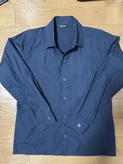 エディーバウアー　シャツジャケット　ネイビー