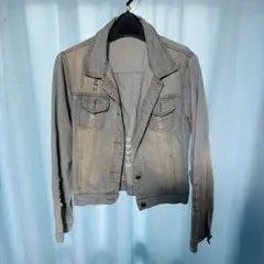 グレー デニムジャケット XLサイズ