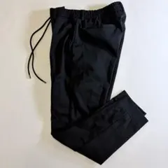 【25SS,極美品】アウール AOURE マルペンサ ジョガーパンツ M 黒のサムネイル