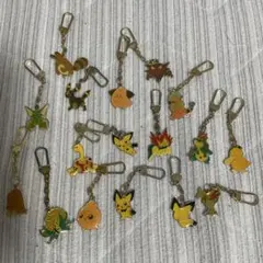ポケモン メタルチャーム ストラップ まとめ売り 17点のサムネイル