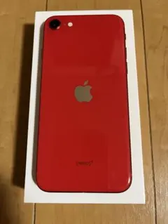 Apple iPhone SE2 (128GB) レッド ケーブル付　訳あり