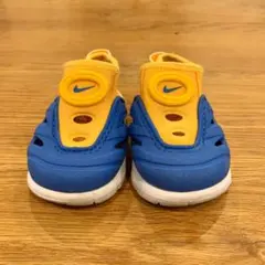 NIKE ナイキ サンダル フリーダイナモプリーズ イエロー ブルー9cm