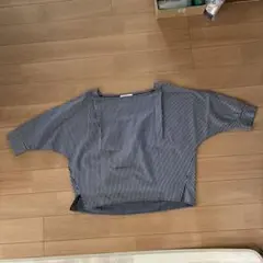 UNITED ARROWS ストライプ 五分袖 トップス