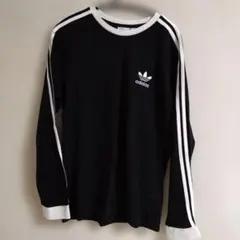adidas originals スリーストライプス 長袖Tシャツ ロンT