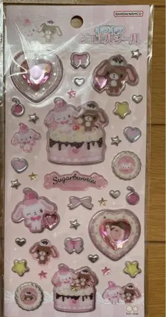 サンリオショップ　キラキラジュエルシール シュガーバニーズ サンリオ