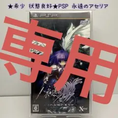taiki.kimura2様専用★PSP 永遠のアセリア+聖なるかな