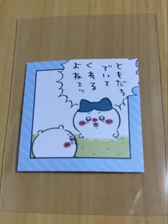 ちいかわ わっふれーむ3 シール ステッカー ハチワレ