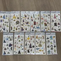大人の図鑑シール　ディズニー プリンセス 11種 まとめ