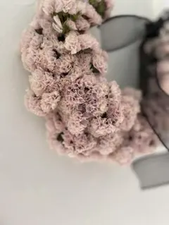ニュアンススターチスのもこもこハーフリース＊ナチュラルリース 母の