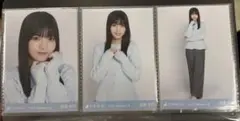 乃木坂46 海邉朱莉 ペプラムディティール 生写真 3種コンプ