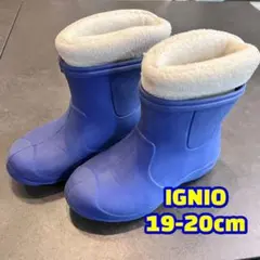 19-20cm IGNIO キッズブーツ　ブルー