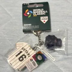 WBC2026大谷翔平ナノブロックキャップ付ユニフォームキーチェーン 侍