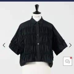 ENFOLD TIERED GATHER SHIRTシャーリングブラウスのサムネイル