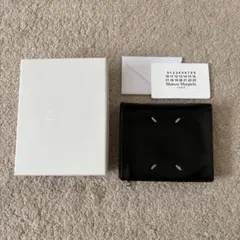 Maison Margiela 二つ折り財布 ブラック　レザー　ウォレット