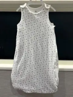 プチバトー　ジゴトゥーズ　花柄　スリーパー　0-6ヶ月用