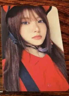 ウンチェ　LE SSERAFIM SPAGHETTI aladin トレカ