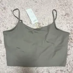 【新品・未使用品】タグ付き　Ｈ＆Ｍキャミソール カーキ