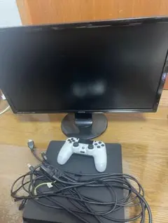 PlayStation 4 本体 + コントローラー + モニター