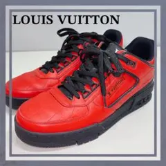 【美品】LOUIS VUITTON ルイヴィトン メンズ スニーカー レッドのサムネイル