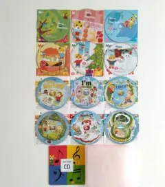 こどもちゃれんじEnglish ぽけっと&ほっぷ　DVD　おまけ付き、ケース付き