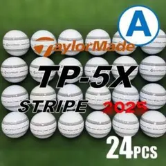 【A78】テーラーメイド TP5X STRIPE 年式混合 ロストボール 24球のサムネイル