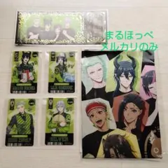 ツイステ チケット風しおり カード ポスター マレウス リリア セベク シルバー