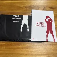 新品　河村勇輝選手 巾着&ノート　nishikawaノベルティ