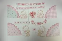 * 40 コラージュシート カット おすそ分け ゆめかわ工房様作品です