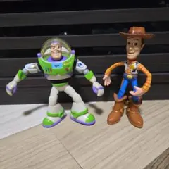 バズ・ライトイヤー ウッディ、ザーグ フィギュアセット