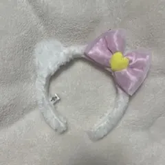 USJ ユニバ　カチューシャ　キティ　白