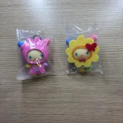 サンリオ ちびっとも ウサハナ 制服 レインコート 森のおともだち 3種