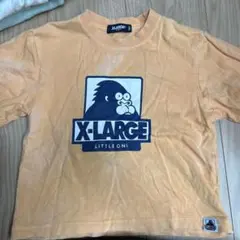 X-LARGE ゴリラロゴ Tシャツ オレンジ