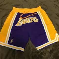 JUST DON LAレイカーズ　ハーフパンツのサムネイル