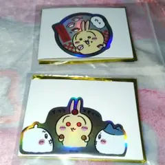 ちいかわ寿司　ホログラムステッカー　うさぎ