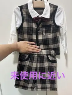 フォーマルスーツ チェック柄 95cm